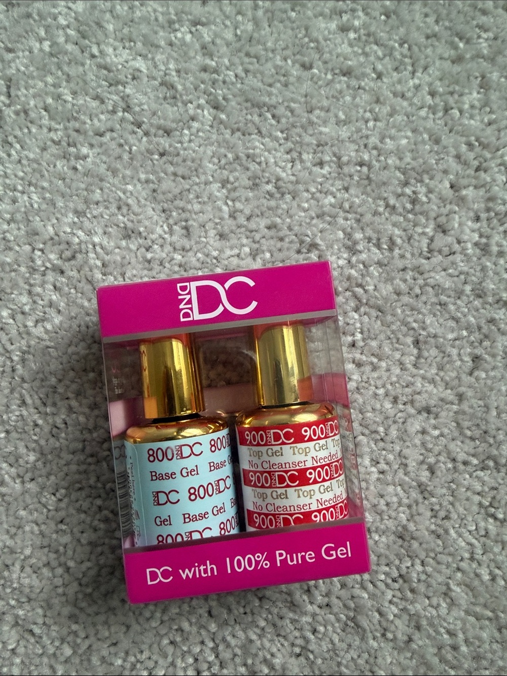 DND/DC 100% Pure Gel Base & Top Coat
